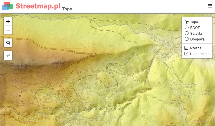 Mapa topograficzna